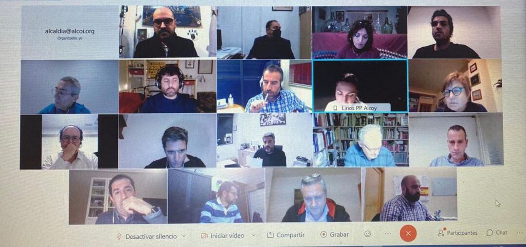 Reunión virtual Consell Econòmic i Social