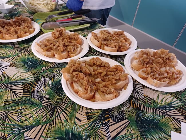 Receta elaborada en directo durante Hoy por Hoy Linares desde el mercado de abastos