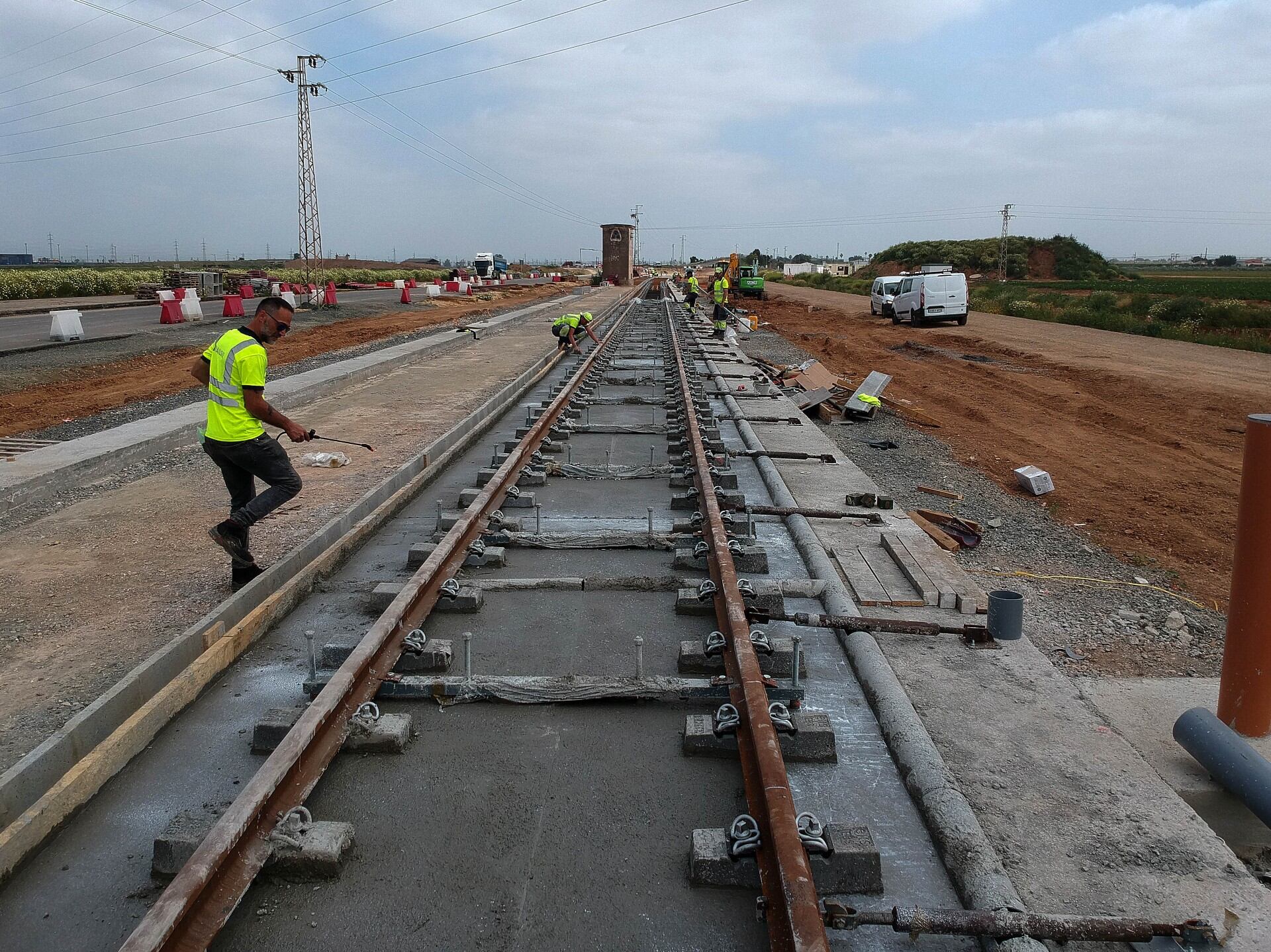 Obras de la línea 3 del metro de Sevilla