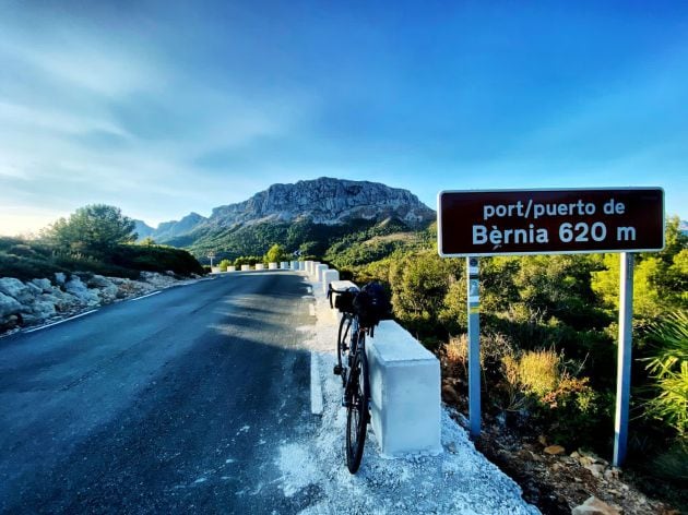 En lo alto del puerto de Bèrnia