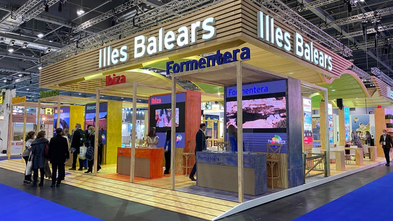 Imagen de archivo de un stand de Baleares en la feria