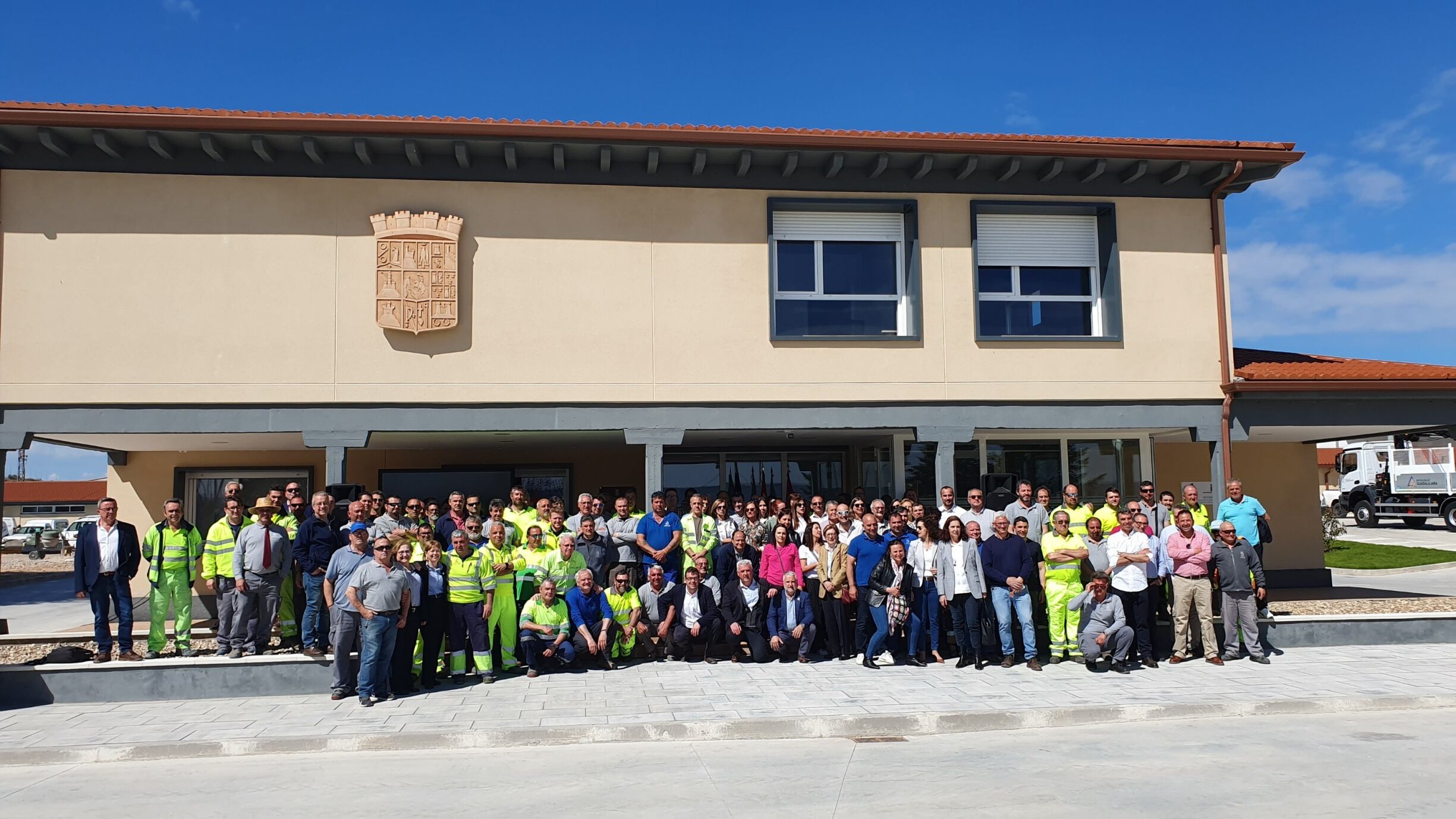 Inauguración Centro Mantenimiento Alovera tras su remodelación/Foto Diputación Gu