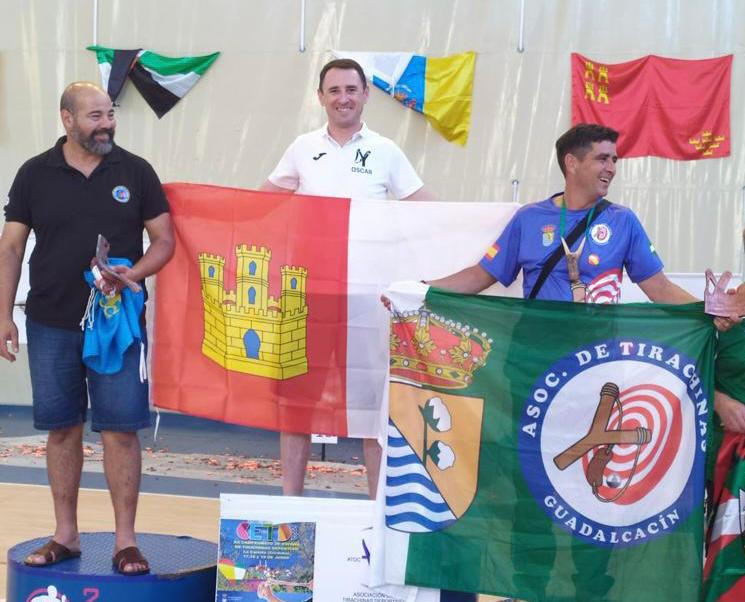 Campeonato de España de tirachinas deportivo en categoría masculina