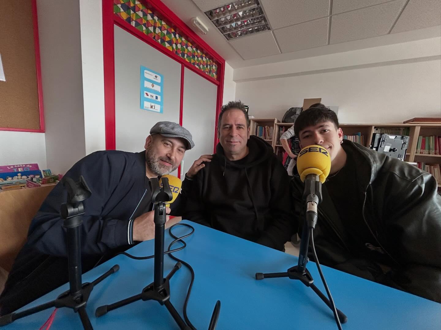 Javier López y Toni y Germán Alcaine