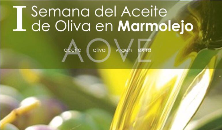 Cartel I Semana Aceite Marmolejo