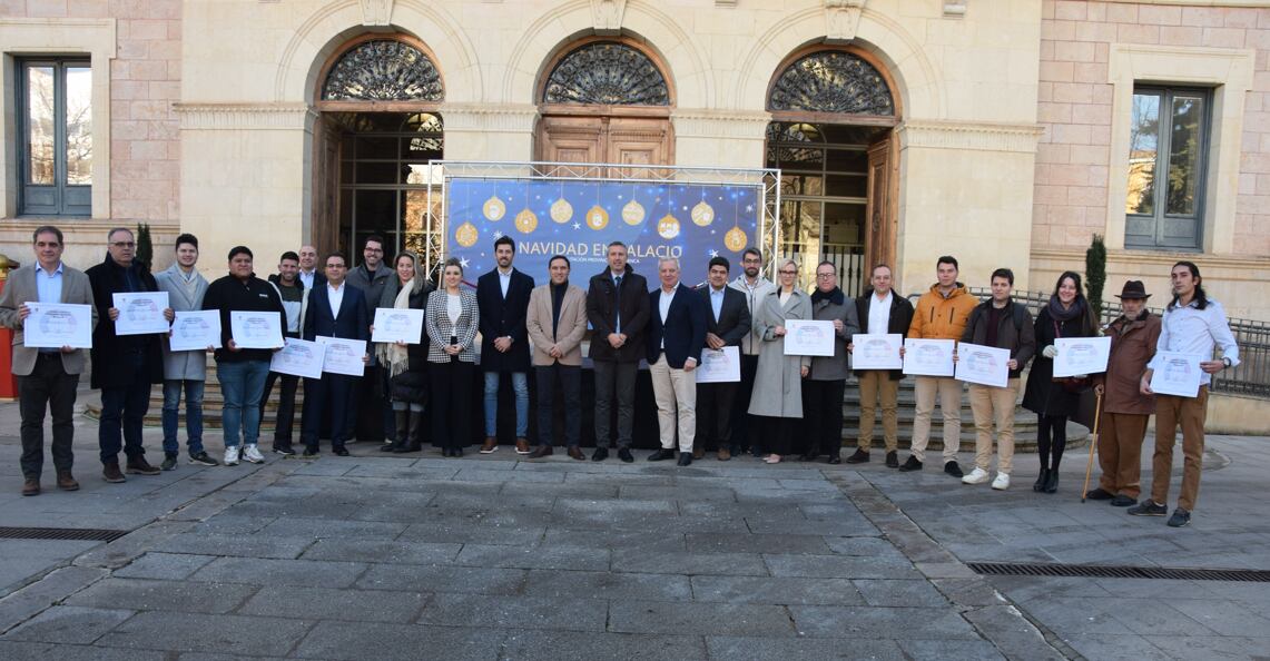 Emprendedores reconocidos en la edición 2024 del concurso Integra 4.0 de la Diputación Provincial de Cuenca.