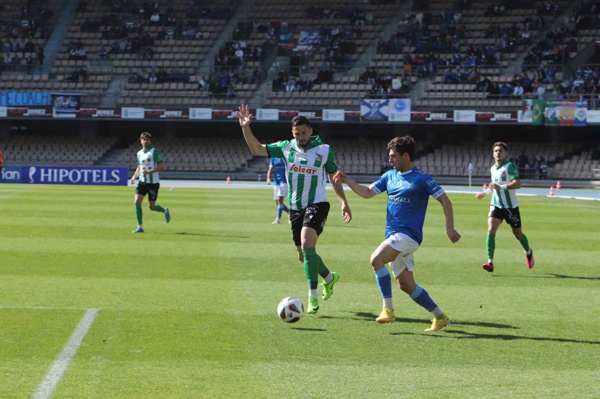 Imagen partido entre Xerez DFC y Sanluqueño