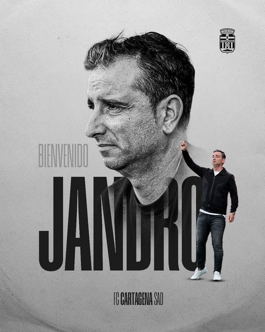 Jandro, nuevo entrenador del FC Cartagena