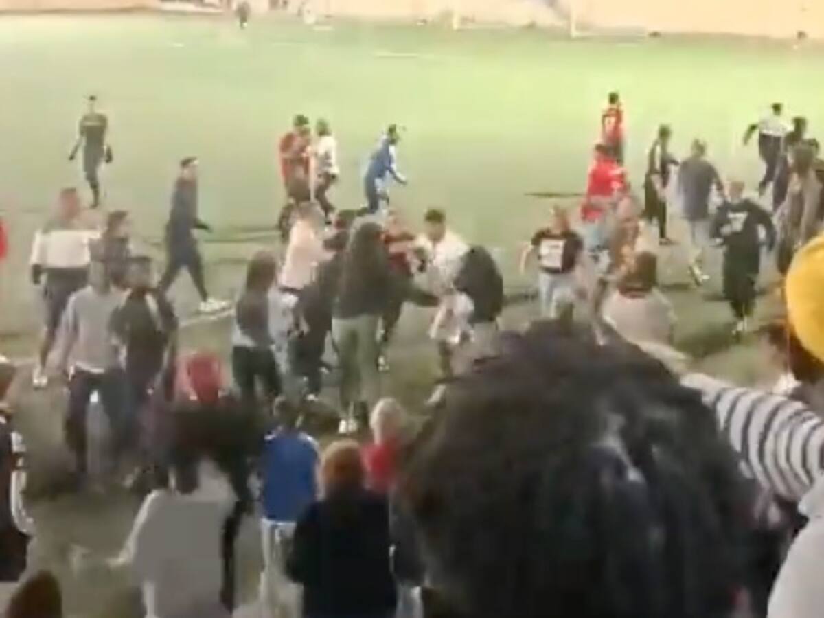 Incidentes entre los aficionados del CD. Soco Negro y el San Pedro Martir