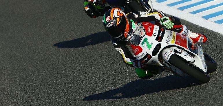 Efrén Vázquez, podio en el circuito de Jerez