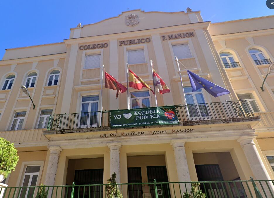 Colegio Padre Manjón Burgos, donde ha tenido lugar la agresión de una madre hacia una profesora