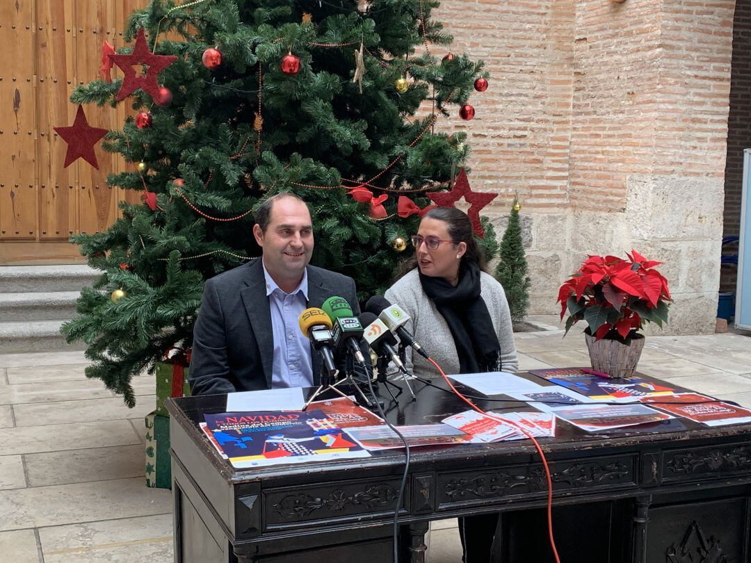 Juan Antonio Pisador y Patricia Carreño presentan la programación de Navidad