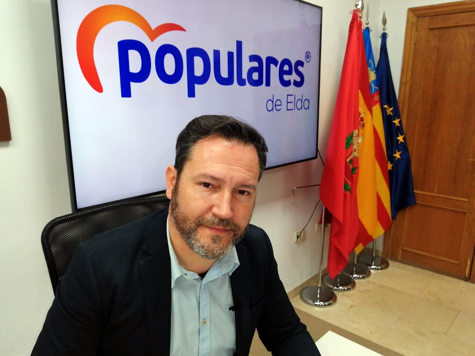 Fran Muñoz, concejal del PP en Elda