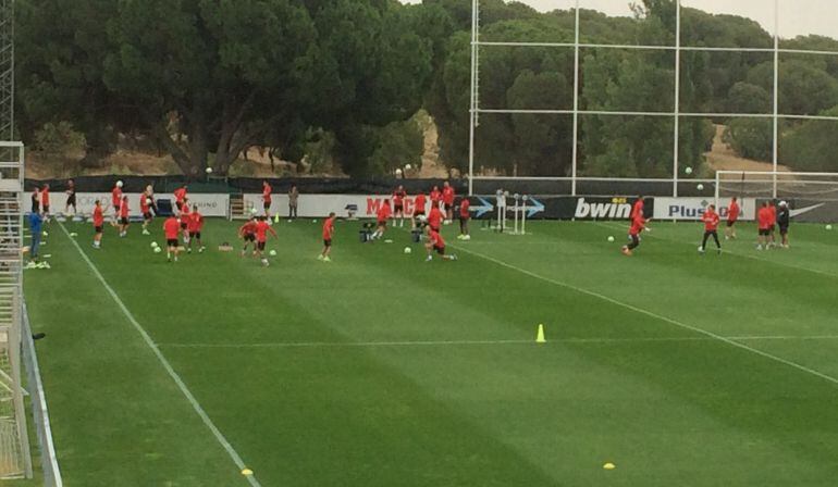 El Atlético empieza a trabajar.