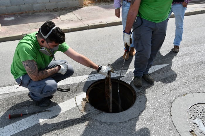 Trabajos en San Roque