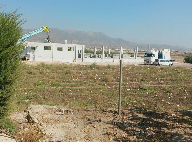 Construcción de un cebadero en el municipio de Lorca