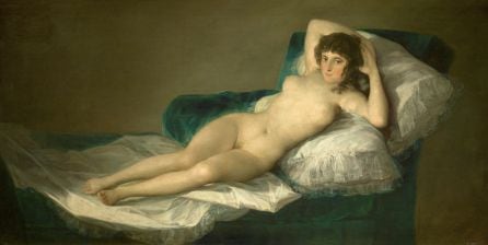 La maja desnuda, Francisco de Goya, Museo Nacional del Prado