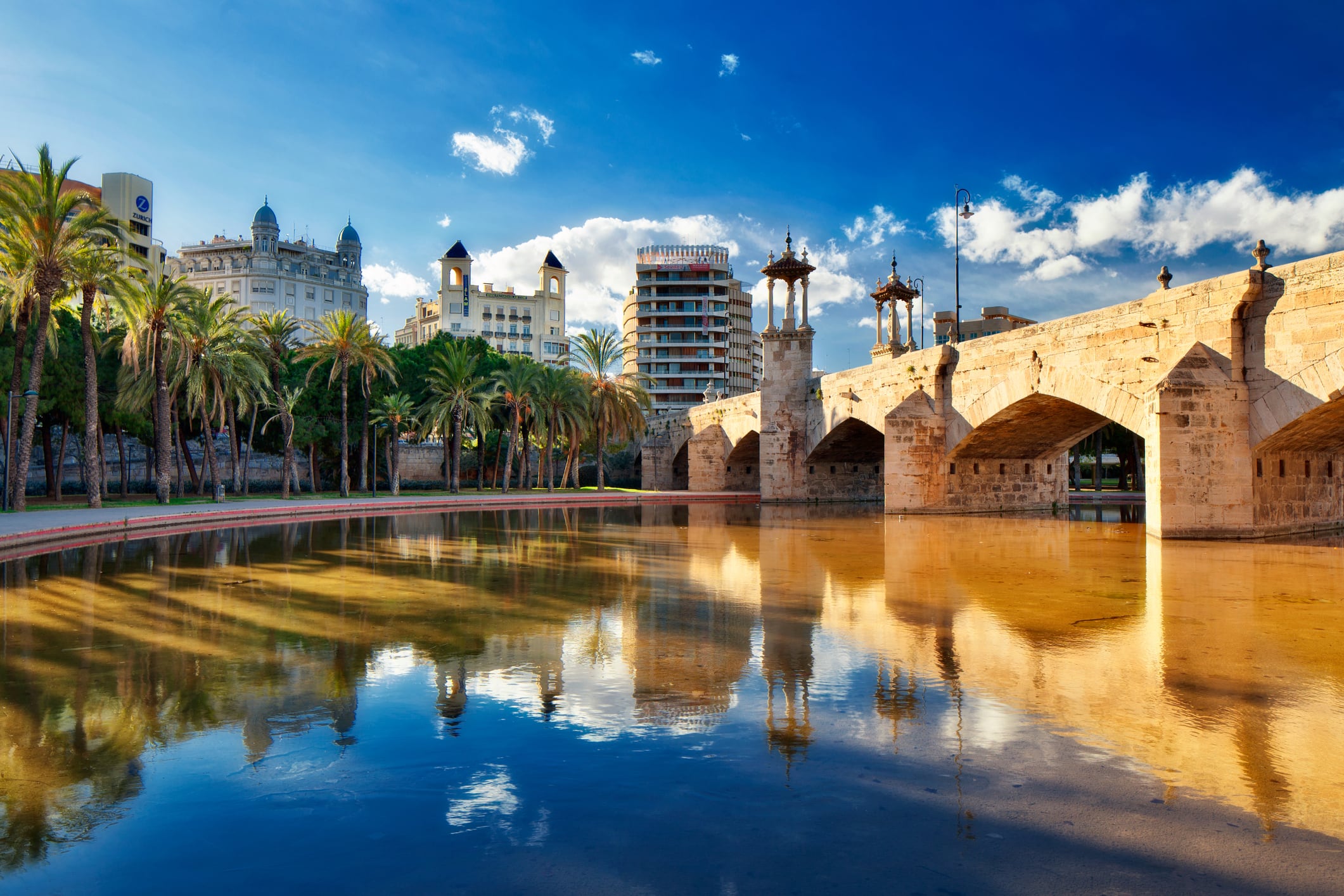 El puente del mar de Valencia.