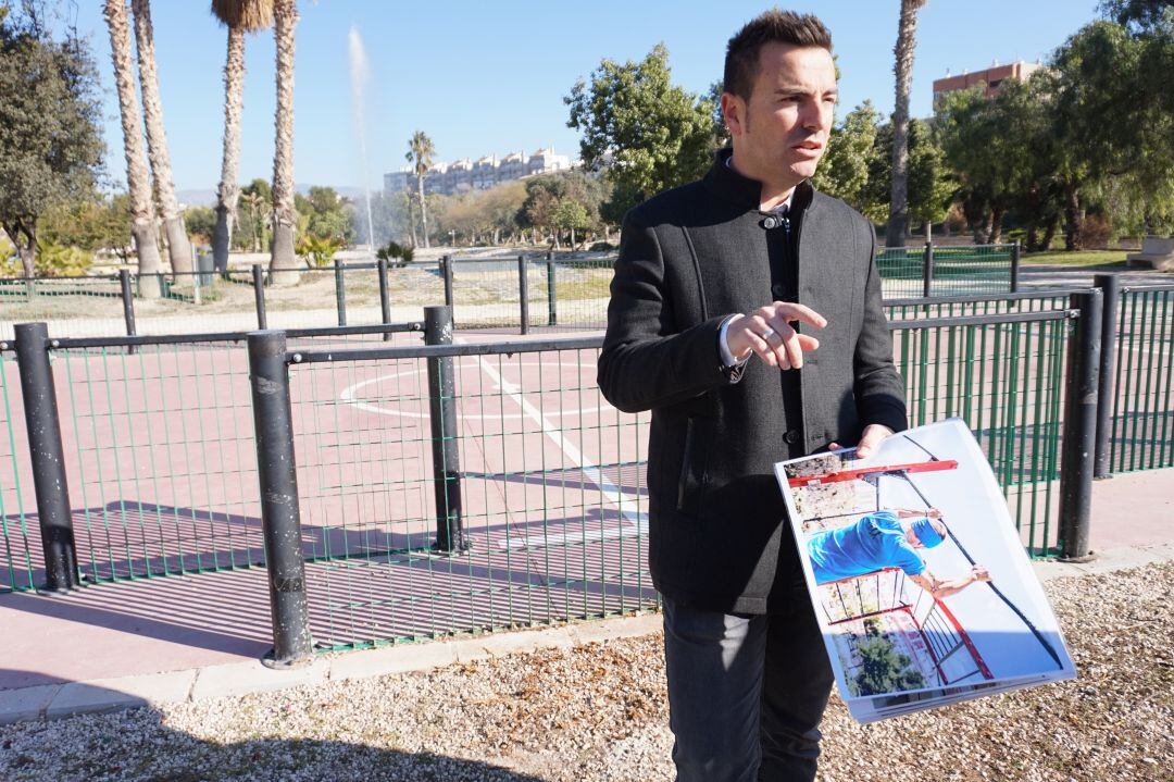 Fernando Gómez, edil de Jardines y Deportes de Elda.