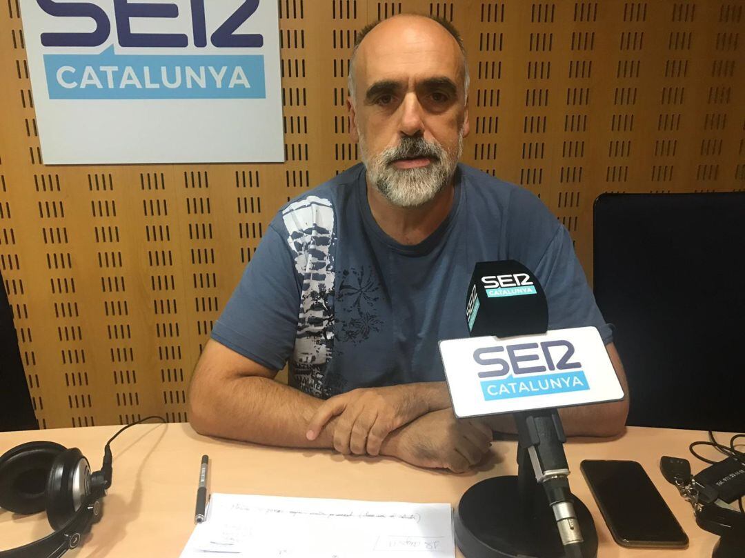 Quim Marcé a l&#039;estudi 3 de la ràdio