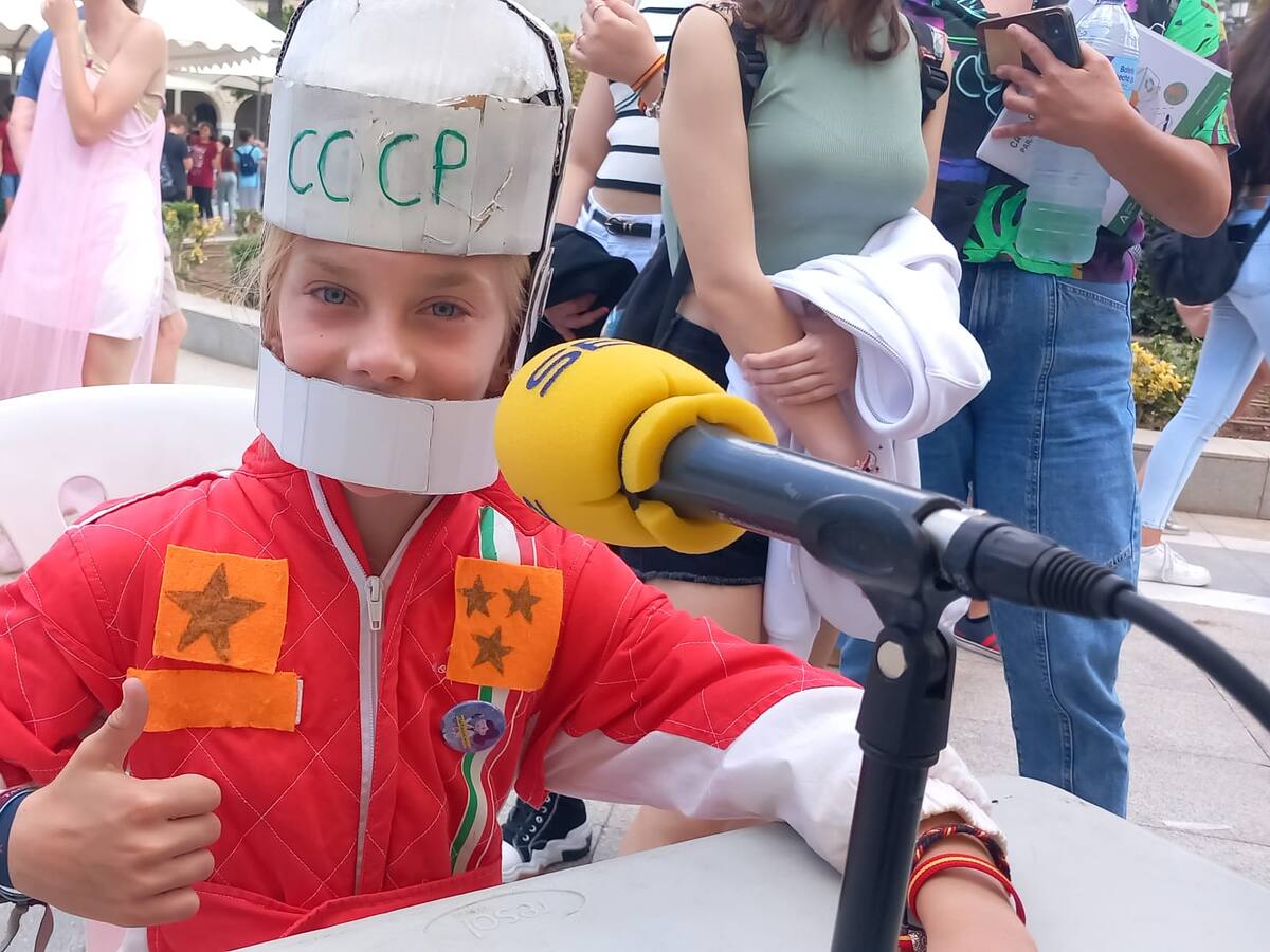 Los pequeños científicos muestran sus avances a Radio Jerez