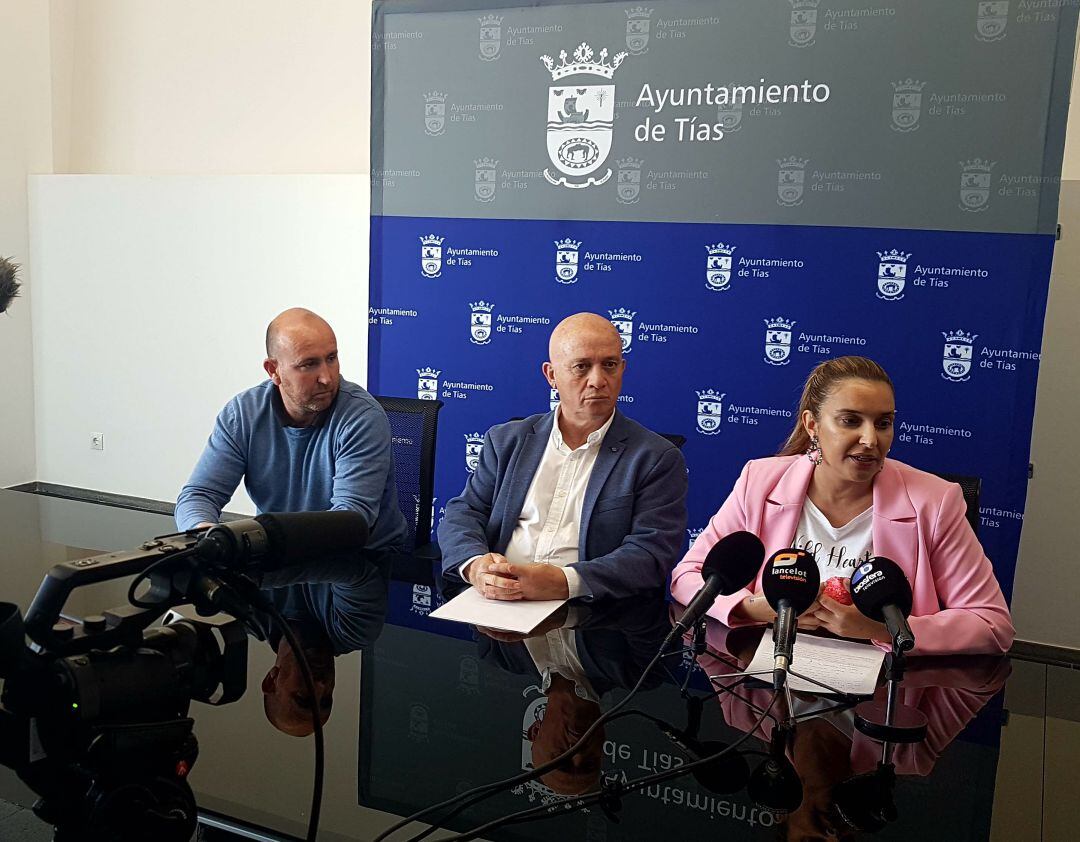 Rueda de prensa del grupo de gobierno de Tías.