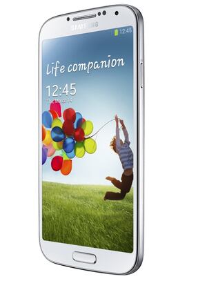 Imagen del Galaxy S4. El nuevo buque insignia de Samsung competirá contra el IPhone 5 de Apple