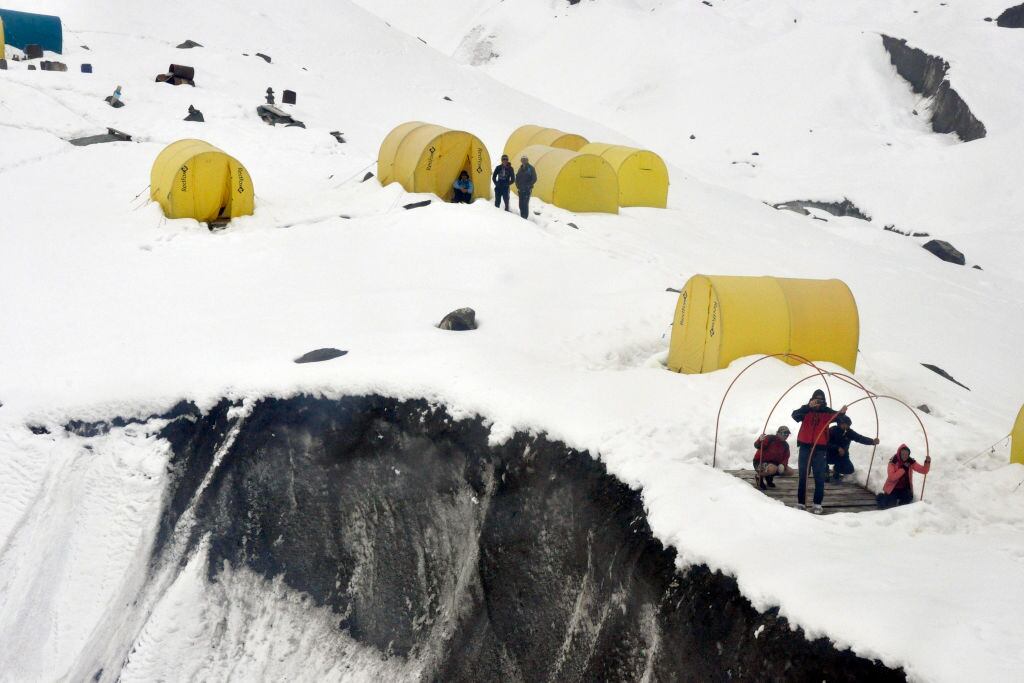 Imagen de archivo del Khan Tengri