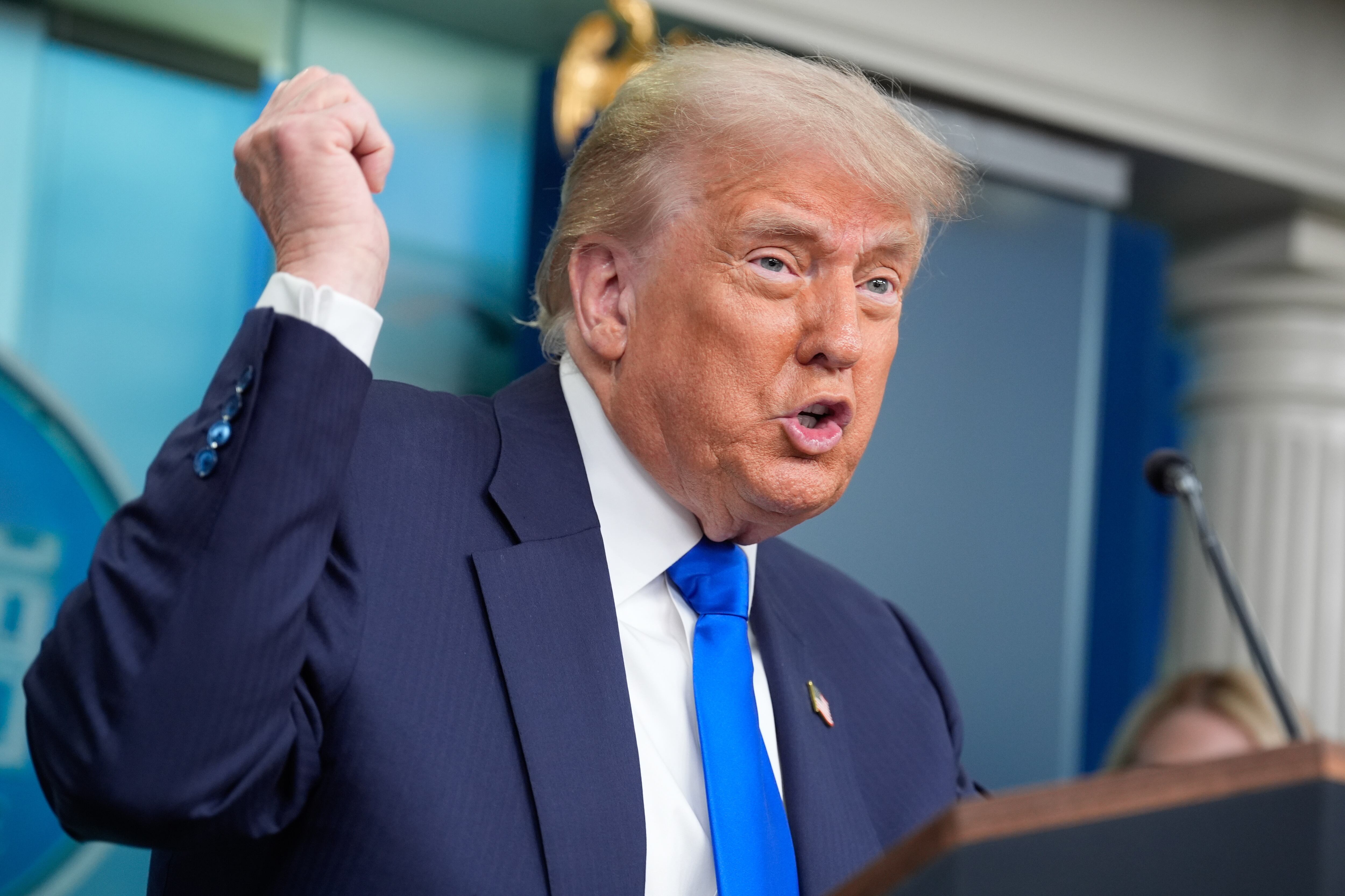 El presidente de EEUU, Donald Trump. EFE/EPA/YURI GRIPAS / POOL