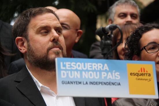 El candidat d&#039;ERC, Oriol Junqueras