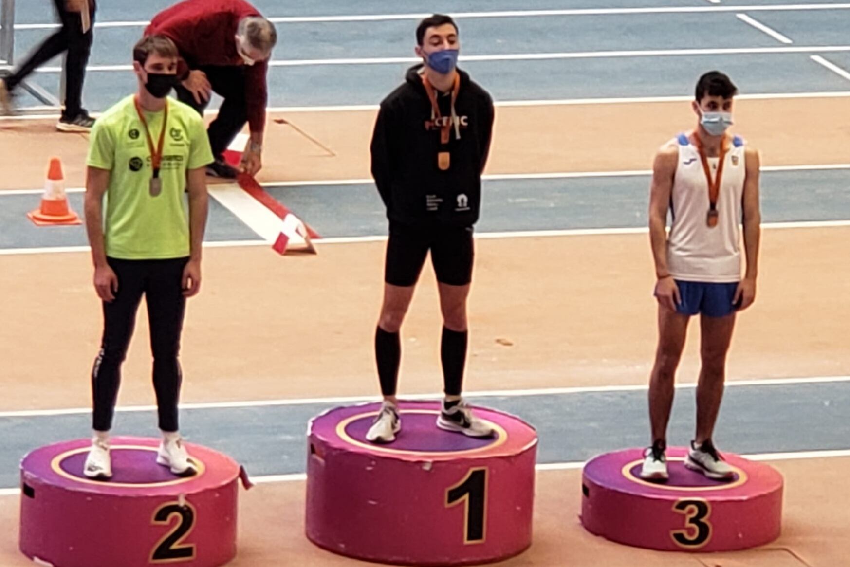 Gael Martínez subió al podio en Valencia