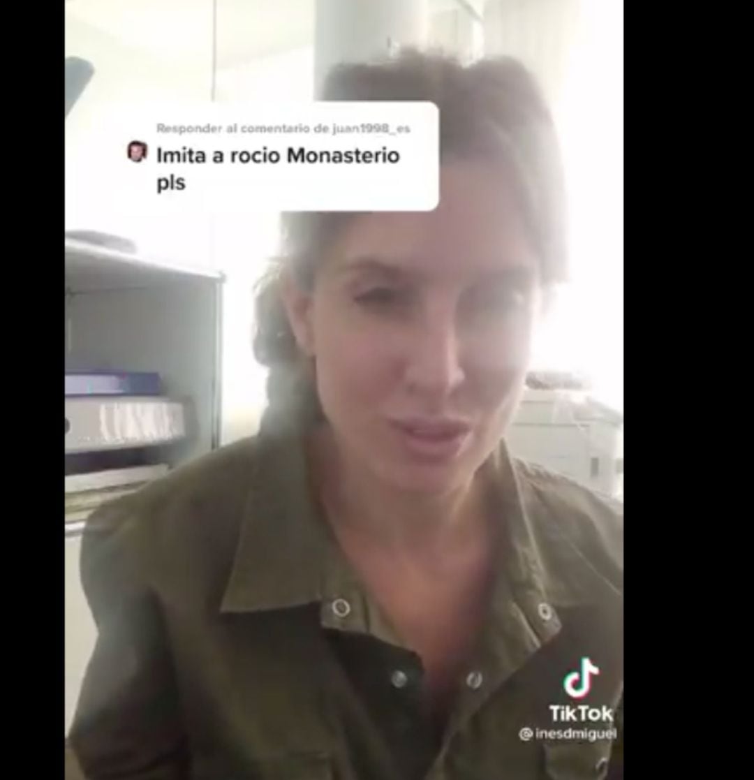 La imitadora de voces @inesdmiguel, que se ha hecho viral por imitar a políticas.