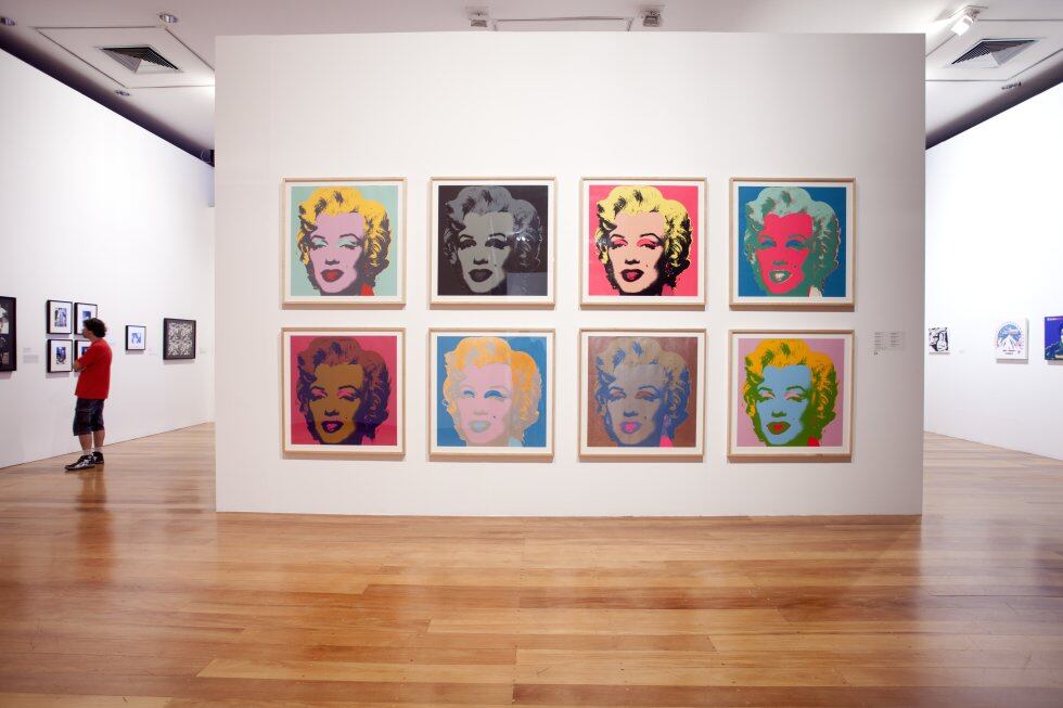 Las &#039;Marilyn&#039; de Warhol, expuestas en un museo de Sao Paulo (Brasil)