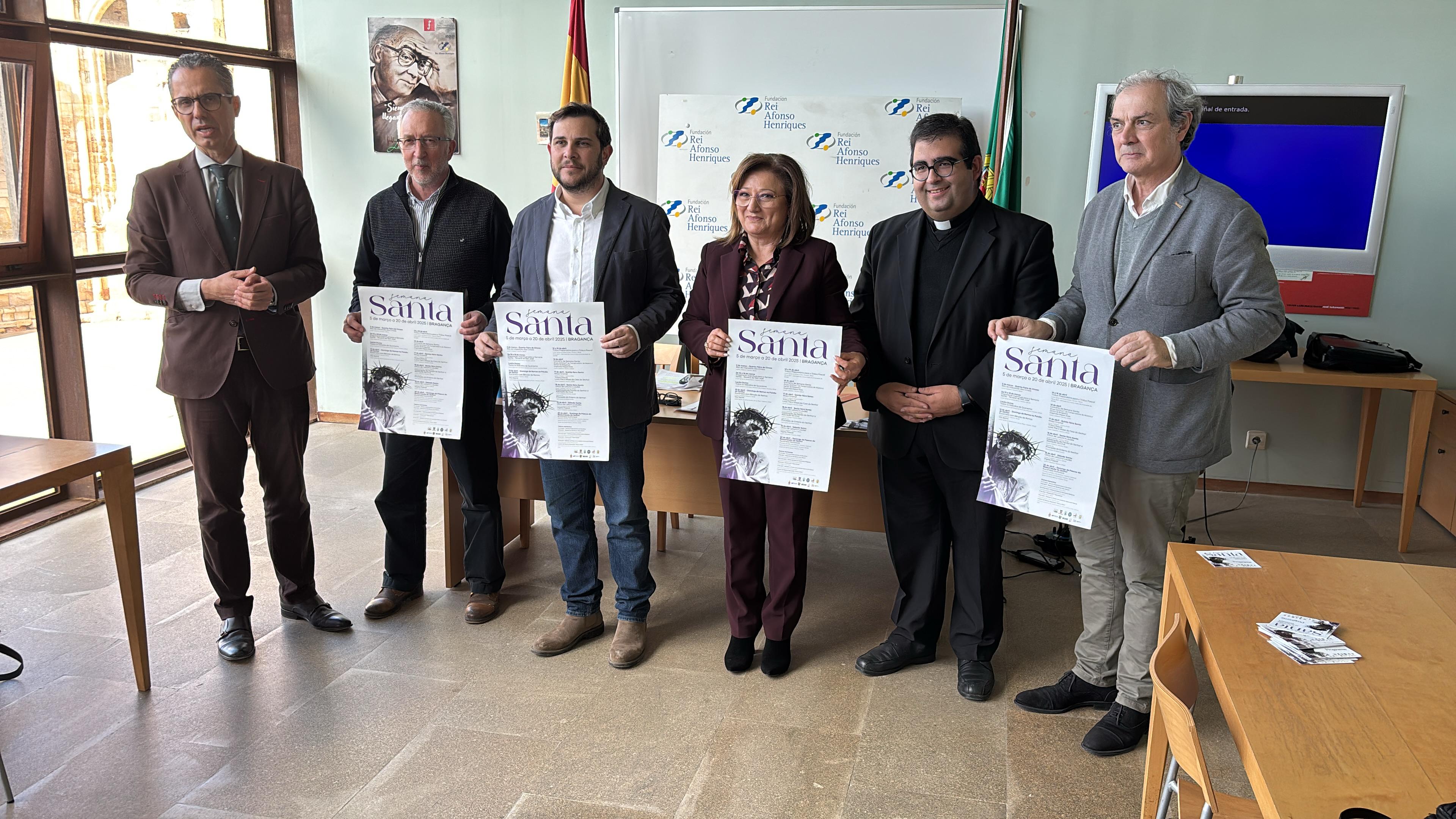 Presentación de la Semana Santa de Bragança en la FRAH