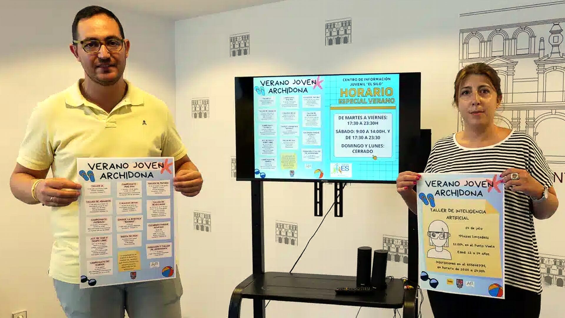 Presentación de la programación de verano para los jóvenes de Archidona