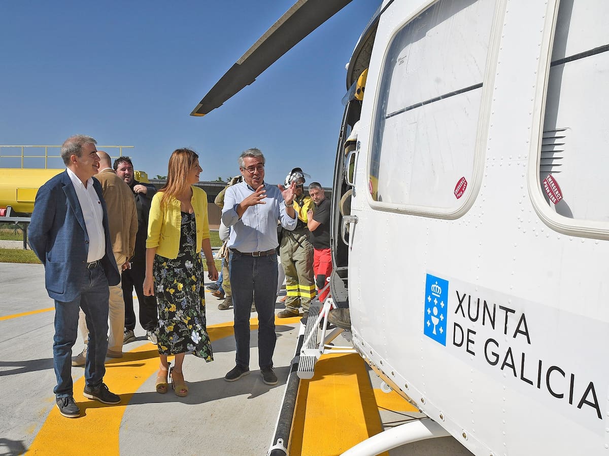 Medio Rural completa la remodelación de la base aérea contra incendios de San Xoán de Río tras invertir 1,2 millones