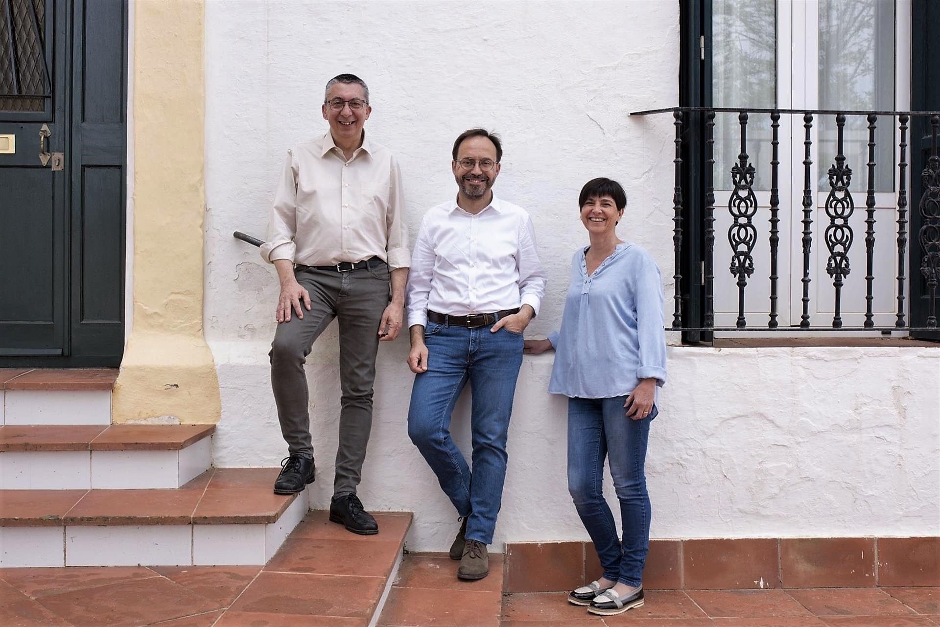 Castells, amb Gomila i Maria