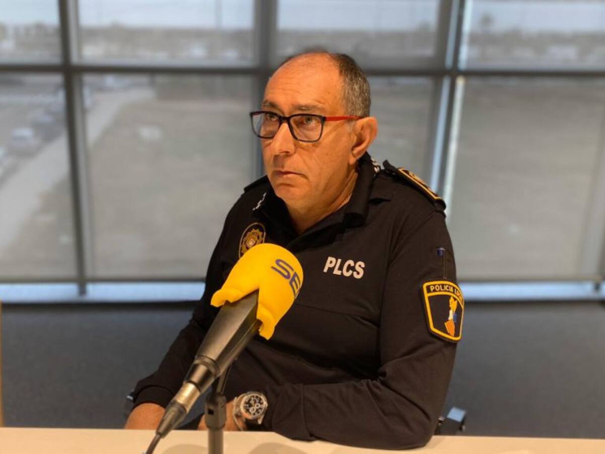 Miguel Domingo es desde hoy el comisario principal jefe de la Policía Local de Castelló