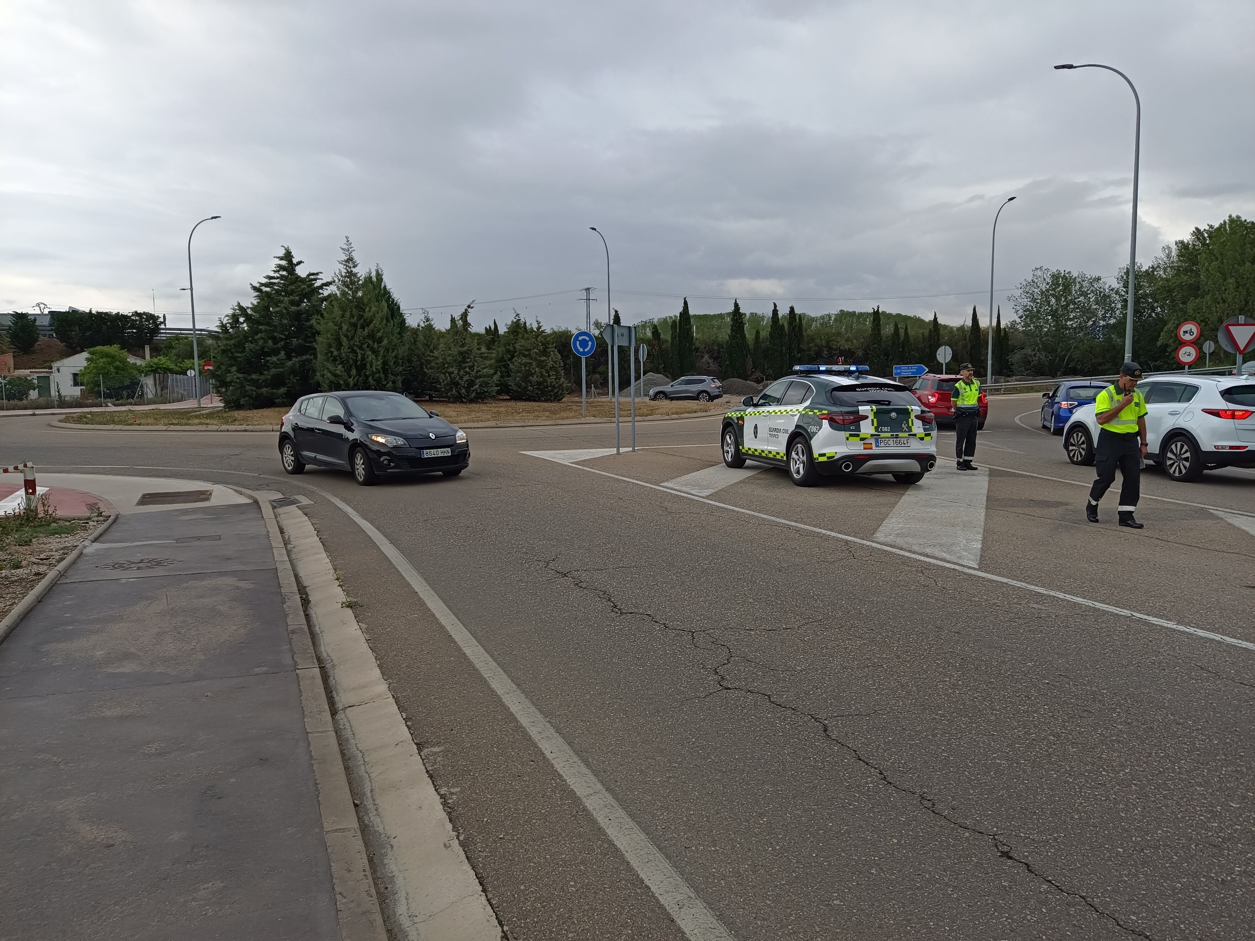 Punto negro en la provincia de Palencia