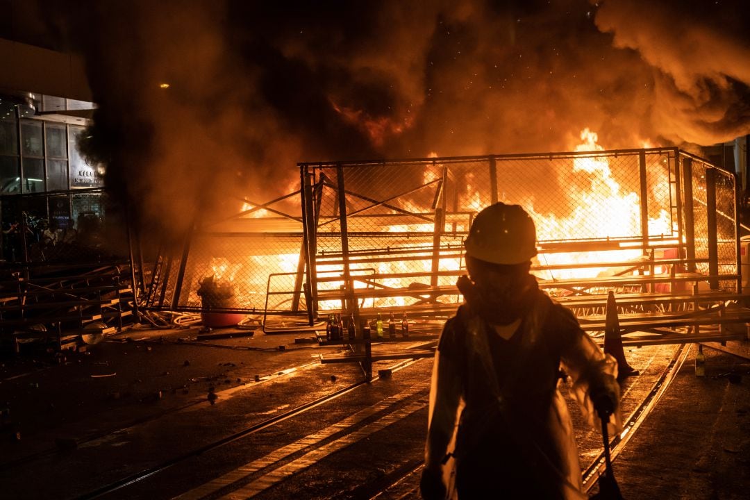 Protestas en Hong Kong