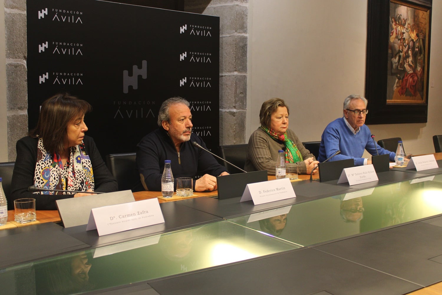 Presentación del acuerdo entre la Fundación y el Ayuntamiento