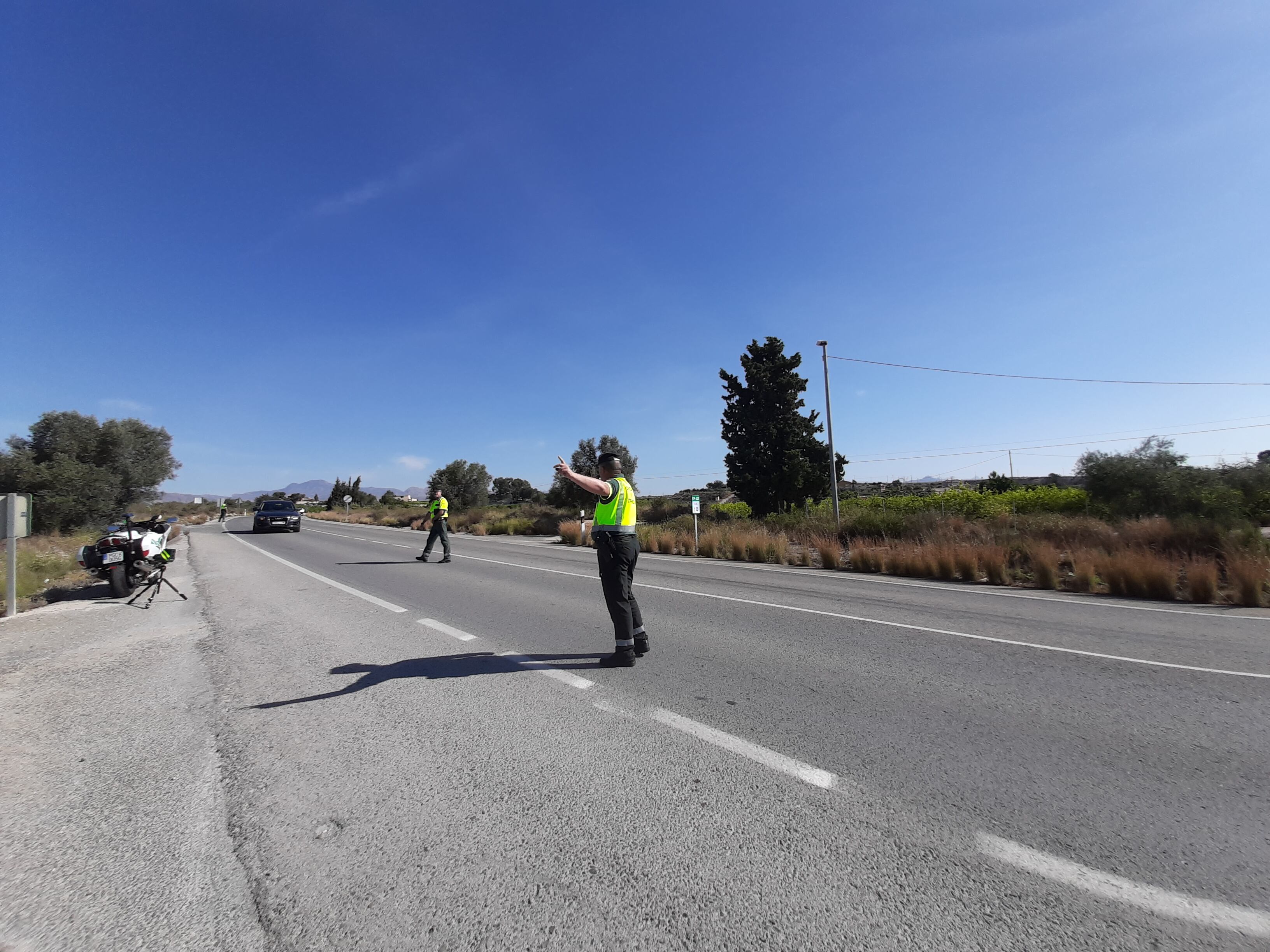 Desde hoy y hasta el próximo domingo, 200 agentes de la agrupación de Tráfico de la Guardia Civil controlarán en torno a 20.000 vehículos