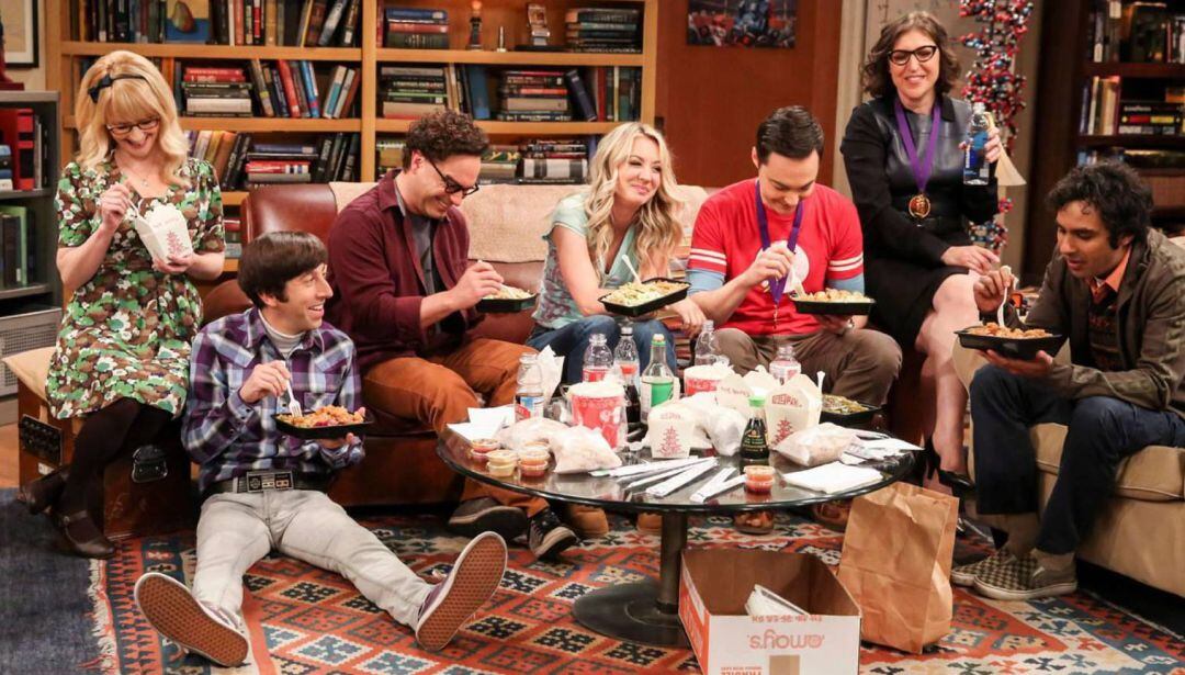 El elenco de The Big Bang Theory, al completo.