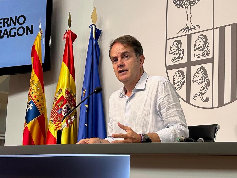 Roberto Bermúdez de Castro, consejero de Hacienda del Gobierno de Aragón