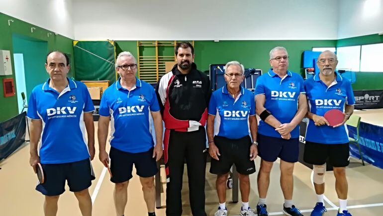 Repreentantes del equipo de súper división veterana