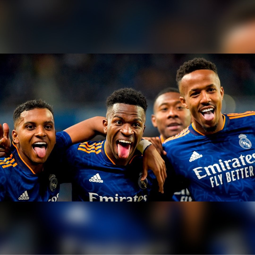 La foto publicada por el &#039;AS&#039; de Rodrygo, Vinicius y Militao.