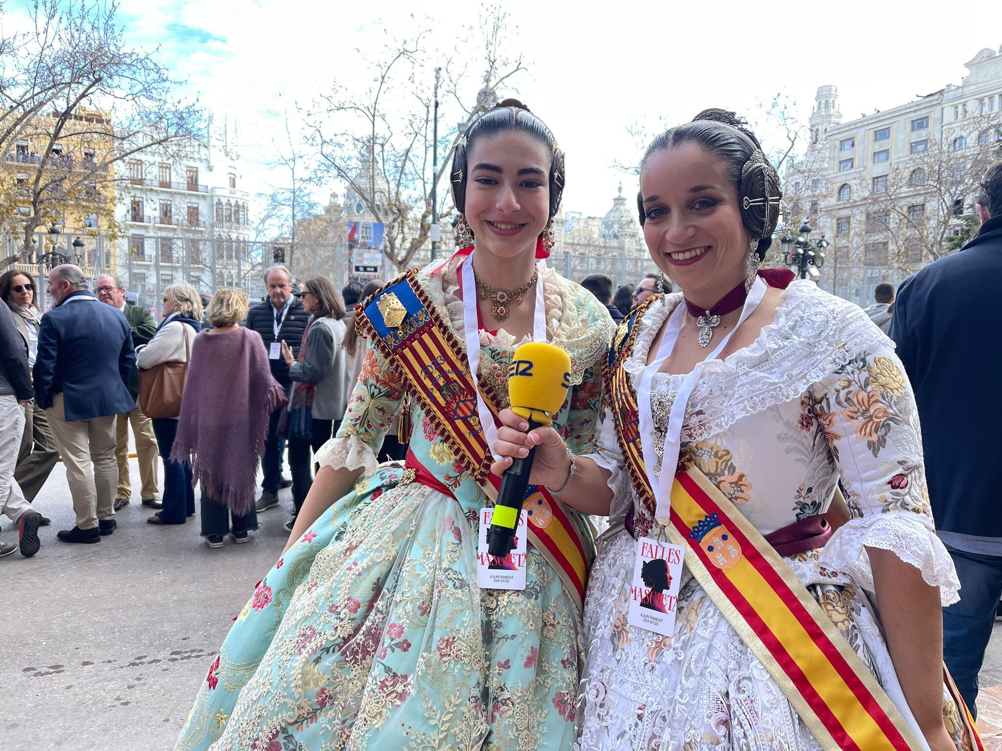 Anna Mora y Lorena González, falleras mayores de Torrent