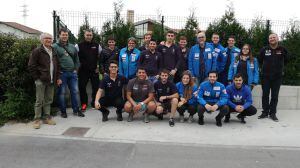 Integrantes del equipo FMC-UCAV Racing Engineering