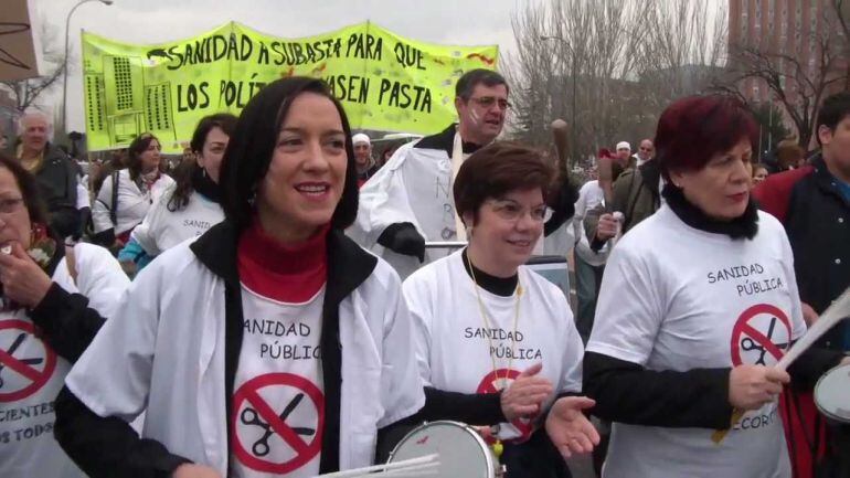 Manifestación de la Marea Blanca