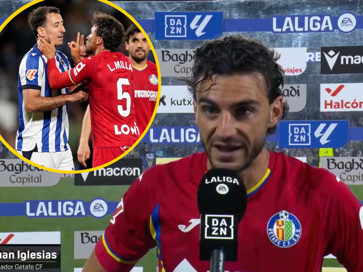 Juan Iglesias acusa a Mikel Oyarzabal de insultar a su mujer: "Se ha tapado la boca porque no tenía huevos a decirlo"